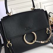 CHLOÉ MEDIUM FAYE DAY BAG Black CHC17WS321HGJ001 32.5 x 25 x 13 cm   - 6
