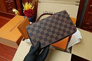LOUIS VUITTON ZIPPY XL WALLET DAMIER GRAPHITE CANVAS Brown N41503 23 x 15 x 4 cm - 3