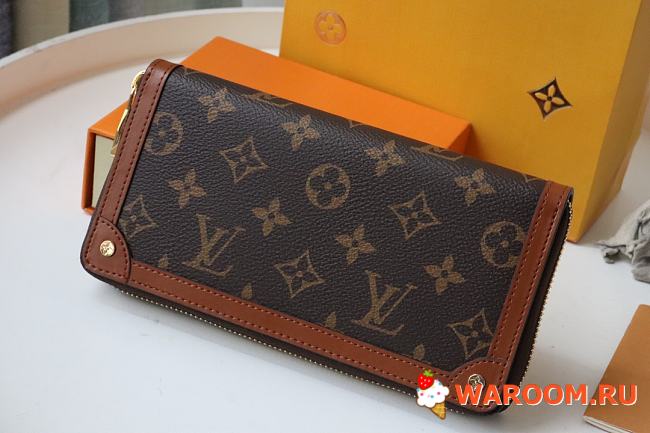 LOUIS VUITTON ZIPPY WALLET TRUNK Brown M80558 19,5 x 10 x 2 cm  - 1