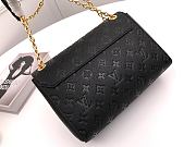 LOUIS VUITTON VAVIN PM MONOGRAM EMPREINTE LEATHER Black M44151 26 x 20 x 8 cm - 5