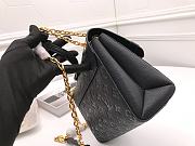 LOUIS VUITTON VAVIN PM MONOGRAM EMPREINTE LEATHER Black M44151 26 x 20 x 8 cm - 4