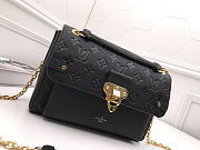 LOUIS VUITTON VAVIN PM MONOGRAM EMPREINTE LEATHER Black M44151 26 x 20 x 8 cm - 2
