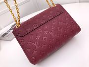 LOUIS VUITTON VAVIN PM MONOGRAM EMPREINTE LEATHER Scarlet M44151 26 x 20 x 8 cm - 5