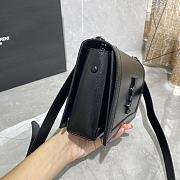 YSL BOOK BAG In Smooth Leather Black Metal 532756 24 × 14 × 8 cm - 5
