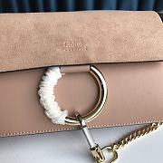 CHLOÉ FAYE SMALL SHOULDER BAG Sandy Beige CHC15US127 24 x 7 x 15 cm  - 2