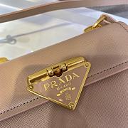 PRADA Saffiano Leather Symbole Bag Cameo Beige 1BD270 20 x 14 x 7 cm - 3