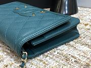 CHANEL CC Filigree WOC Grain Leather Midnight A84451 19.5 × 3.5 × 12 cm - 4