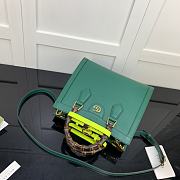 GUCCI SMALL DIANA Tote Bag Emerald Leather 660195 27 x 24 x 11 cm - 3