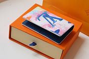 LOUIS VUITTON POCKET ORGANIZER Monogram Pattern Multicolor M80456 8 x 11 x 1 cm - 4