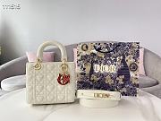 DIOR MY ABC LADY Bag White 20cm - 1