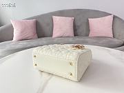 DIOR MY ABC LADY Bag White 20cm - 2