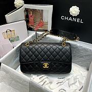 CHANEL SMALL STRAP INTO STRAP BAG Black AS2229 25 x 8 x 15 cm - 3