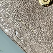 LOUIS VUITTON VAVIN CHAIN WALLET Monogram Empreinte Leather Beige M67839 19 x 12.5 x 4 cm - 5