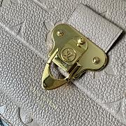 LOUIS VUITTON VAVIN CHAIN WALLET Monogram Empreinte Leather Beige M67839 19 x 12.5 x 4 cm - 6