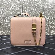 VALENTINO VSLING GRAINY CALFSKIN SHOULDER Bag Pink VW2B0F00 22 x 11 x 17 cm - 4
