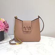 VALENTINO GARAVANI VSLING SHOULDER Bag Rose Cannelle WB0F17HFB 24 x 6 x 21 cm - 1