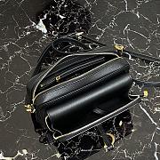 DIOR SADDLE DOUBLE POUCH Goatskin Black S5668CCEH 19 x 10.5 x 5 cm - 3