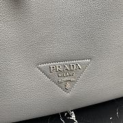 PRADA Leather Tote Clay Grey 1BG339 35 x 34 x 16 cm - 6