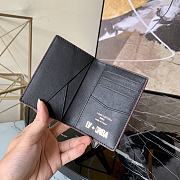 LOUIS VUITTON LVXNBA POCKET ORGANIZER Grained Leather M80545 8 x 11 x 1 cm - 2