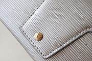 LOUIS VUITTON PADLOCK ON STRAP Epi Leather Silver M80819 19 x 11 x 3 cm - 5