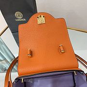 VERSACE SMALL LA MEDUSA HANDBAG Orange DBFI040 20 x 10 x 17 cm - 4
