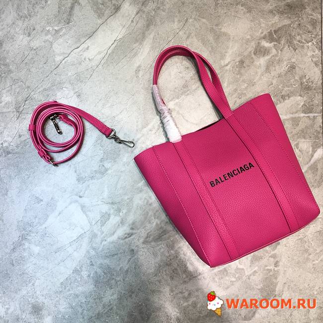 BALENCIAGA WOMEN'S EVERYDAY XXS TOTE BAG In Pink 551815 19 x 10 x 21 cm  - 1