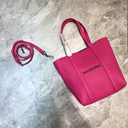 BALENCIAGA WOMEN'S EVERYDAY XXS TOTE BAG In Pink 551815 19 x 10 x 21 cm  - 1
