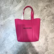 BALENCIAGA WOMEN'S EVERYDAY XXS TOTE BAG In Pink 551815 19 x 10 x 21 cm  - 4
