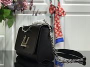 LOUIS VUITTON TWIST MM Epi Cowhide Leather Black M55411 23 x 17 x 9.5 cm  - 6