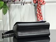 LOUIS VUITTON TWIST MM Epi Cowhide Leather Black M55411 23 x 17 x 9.5 cm  - 5