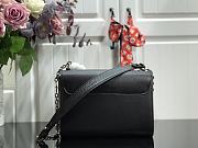 LOUIS VUITTON TWIST MM Epi Cowhide Leather Black M55411 23 x 17 x 9.5 cm  - 4
