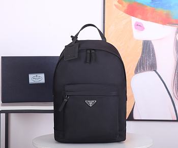 PRADA Nylon Backpack Black 2VZ071 29 x 39 x 16 cm