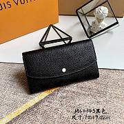 LOUIS VUITTON IRIS WALLET Monogram Pattern Black M60143 19 x 12 x 2 cm - 1