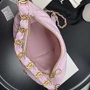 CHANEL Hobo Bag Pink AS2480 15 x 12.5 x 18 cm - 5