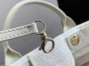 CHANEL Deauville Tote Bag White 38 cm - 6