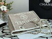 CHANEL Deauville Tote Bag  Grey 28 cm - 5