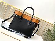 LOUIS VUITTON ON MY SIDE MM  Canvas Black M53823 30.5 x 24.5 x 14 cm - 1
