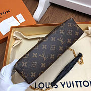LOUIS VUITTON SAINT-PLACIDE Monogram Canvas And Leather Bordeaux M43715 26 x 16 x 7 cm - 5