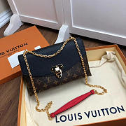 LOUIS VUITTON SAINT-PLACIDE Monogram Canvas And Leather Black M43714 26 x 16 x 7 cm - 1