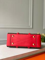 LOUIS VUITTON SOUFFLOT BB Monogram Canvas And Leather Cherry Red M44818 29 × 19 × 10 cm - 6