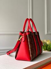 LOUIS VUITTON SOUFFLOT BB Monogram Canvas And Leather Cherry Red M44818 29 × 19 × 10 cm - 5