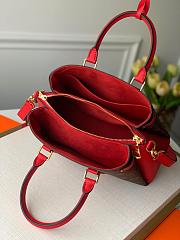 LOUIS VUITTON SOUFFLOT BB Monogram Canvas And Leather Cherry Red M44818 29 × 19 × 10 cm - 2