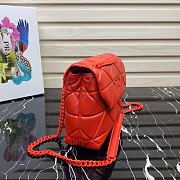 PRADA SMALL Spectrum Nappa Leather Bag Red 1BD233 23 x 17 x 8 cm - 4