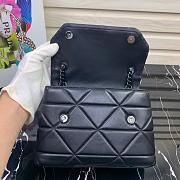 PRADA SMALL Spectrum Nappa Leather Bag Black 1BD233 23 x 17 x 8 cm - 6