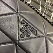 PRADA SMALL Spectrum Nappa Leather Bag Black 1BD233 23 x 17 x 8 cm - 4