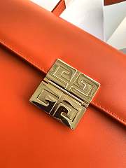 GIVENCHY Maroquinerie Leather Bag Orange 29 x 19 x 10 cm  - 3