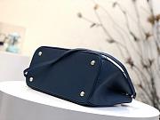 PRADA LARGE Galleria Saffiano Leather Bag Blue 1BA274 32 × 24 × 14 cm - 6