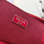 PRADA LARGE Galleria Saffiano Leather Bag Fiery Red 1BA274 32 × 24 × 14 cm - 2