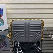 PRADA Diagramme Shoulder Bag Grey 1BD227 20.5 x 14 x 5 cm - 2