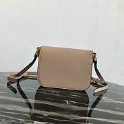 PRADA Saffiano Leather Emblème Bag Powder Pink 1BD217 20.5 x 14 x 5 cm - 4